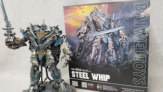 Steel Whip KO Dinobot Strafe Bai Wei TW-1104 Age of Extinction swoop unboxing & review