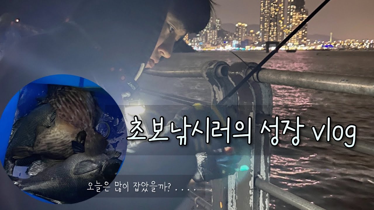 초보 낚시러 남편, 오늘은 좀 잡았을까? | 암남공원 천성항