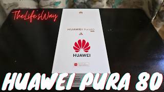 Huawei Pura 80 Frosted Black  Unboxing U0026 Review