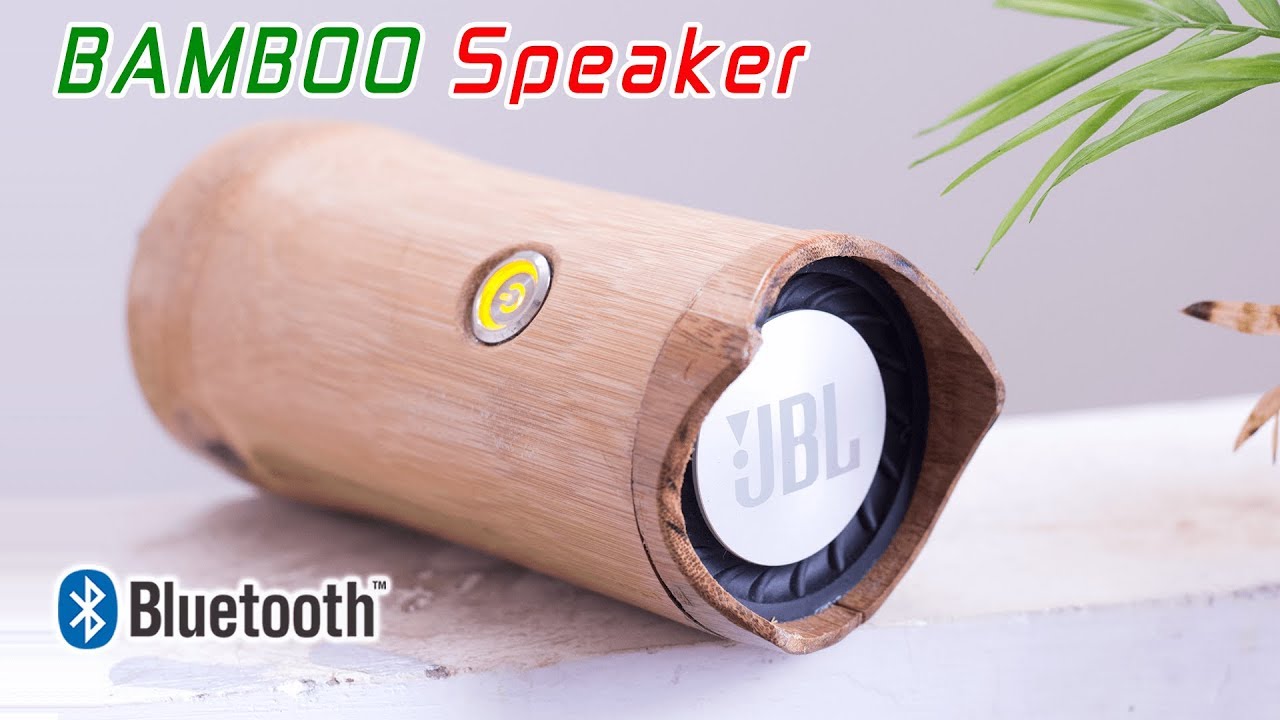 Match Arab Sarabo Humorous DIY Bluetooth Speaker from Bamboo - YouTube