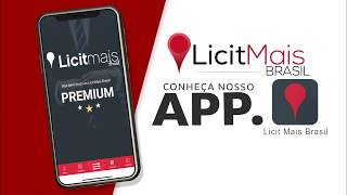 Aplicativo - Licit Mais Brasil PREMIUM screenshot 1