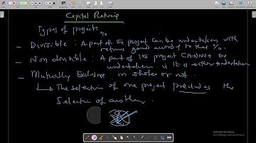 Capital Rationing in investment Appraisal