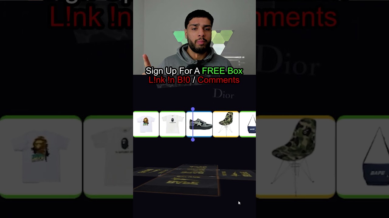 I Made $90 On The Bape Deluxe Mystery Box!!!🫨