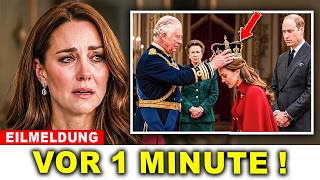 1 MINUTE AGO! Charles' Final Act: He Crowns Catherine the NEW Leader of the Crown!