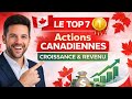 Top 7 Canadian Stocks Growth Revenue 2026 2027