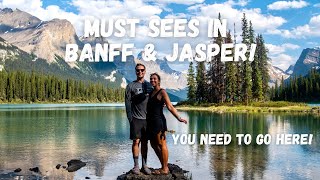 BEST SPOTS in BANFF & JASPER! The Canadian Rockies by Lita and Dylan  241 views 9 months ago 8 minutes, 15 seconds