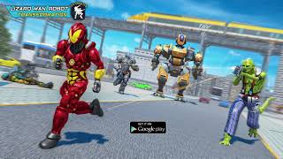 Lizard Man Robot Transformation Game – TPS Shooter screenshot 3