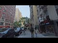 3D VR 180, New York,  Manhattan, E 31th St, Park Ave to Lexington Ave, right side.