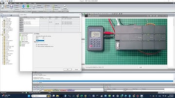 Cara agar saat Start Up, PLC Huseen dalam Mode Run. STEP 7-MicroWIN SMART
