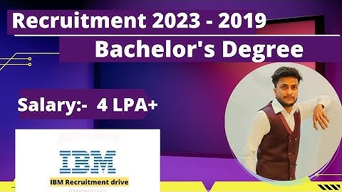 IBM Mass Hiring For 2023 2022 2021 2020 2019 Batch | IBM Recruitment 2023 | IBM Off Campus Drive