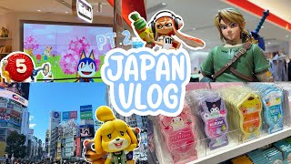 LET'S VISIT THE NINTENDO STORE TOKYO! ACNH, Vintage Toy Thrifting, Sanrio | Japan Vlogs Pt. 2 ♡
