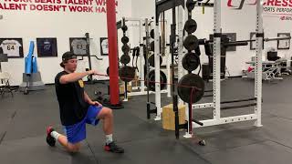 Half-Kneeling J-Band External Rotation - 2 to 1 (Eccentric Only)