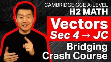 All You Need To Know About Vectors Before Learning H2 Math Vectors
