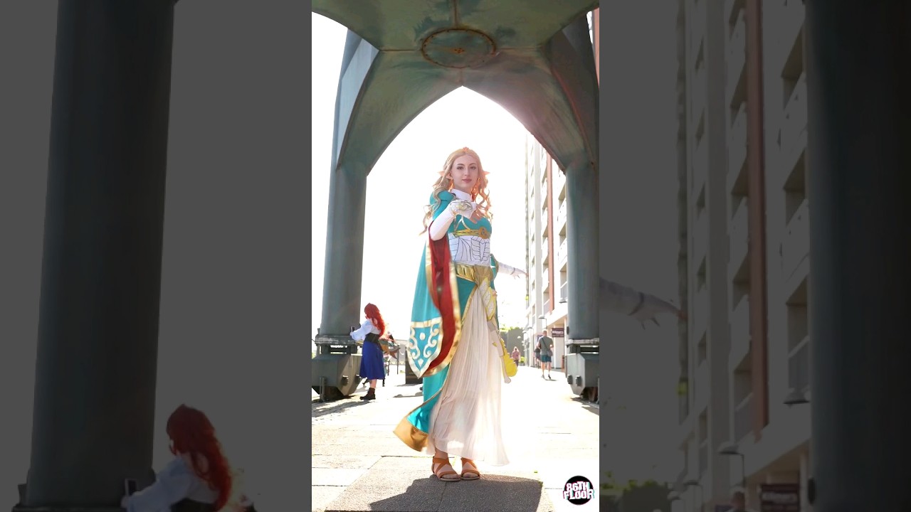 BEAUTIFUL Legend of Zelda Tears of the Kingdom Cosplay 💧 #shorts