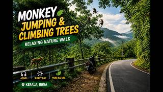 Monkey Jumping & Climbing Trees π Playful Wildlife Moments (No Talking)