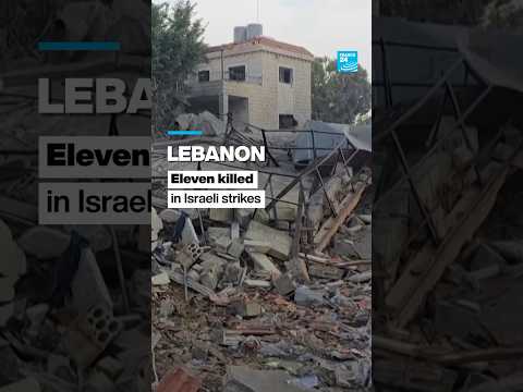 Israeli strikes on southern Lebanon kill 11 • FRANCE 24 English