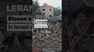 Israeli strikes on southern #Lebanon kill 11 • FRANCE 24 English