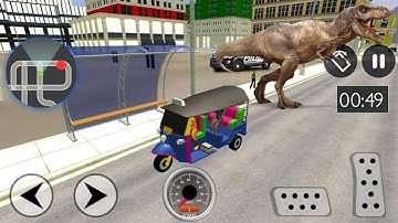 Tuk Tuk Rickshaw  City Auto Driving 3D Simulator Gameplay | Android Gaming | Mobile Game