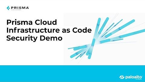 Prisma Cloud Infrastructure as Code Security Demo