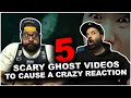 5 SCARY Ghost Videos To Cause A CRAZY REACTION *REACTION!!