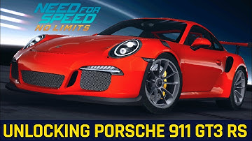 UNLOCKING PORSCHE 911 GT3 RS (991.1) - Need for Speed: No Limits