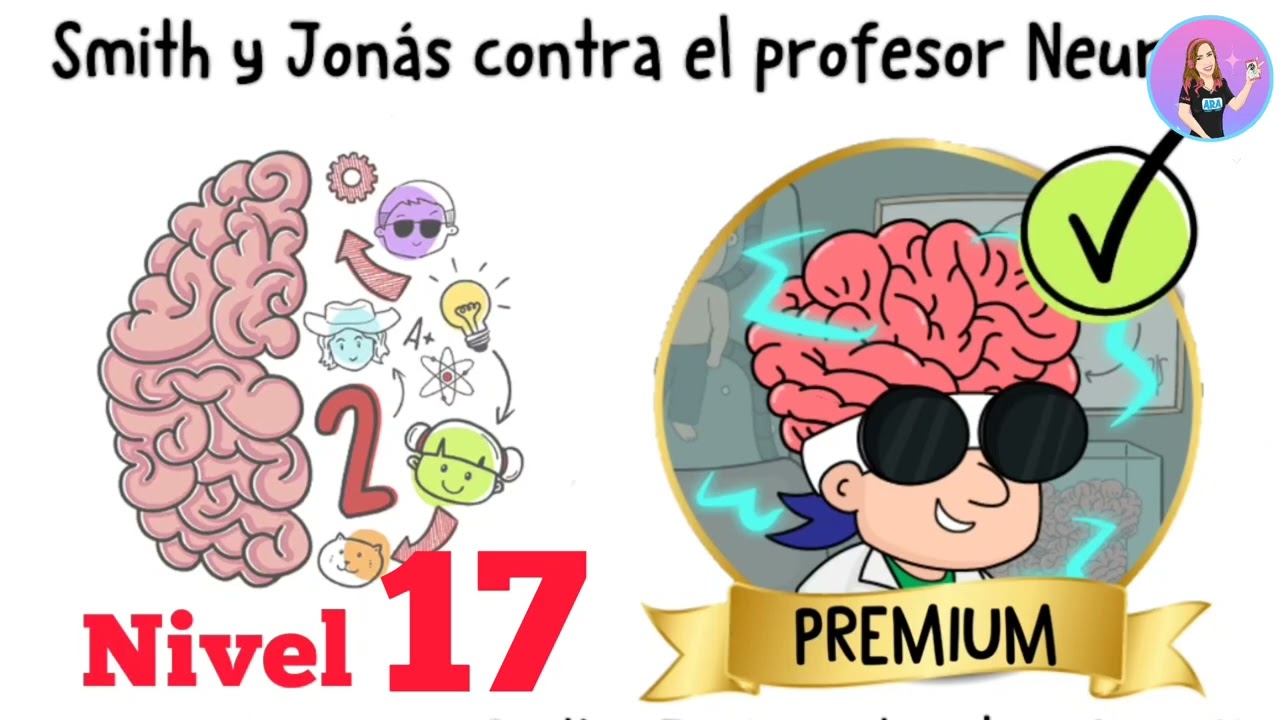 Brain Test 2: Tricky Stories - Smith Y Jonás Contra El Profesor Neurón Nivel 17 Walkthrough