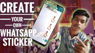 CUSTOM STICKERS - How to create your own whatsapp stickers? #whatsappstickers #customizedstickers