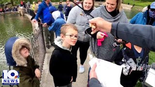 Kids have a blast at the 71st Ernest “Pig” Robertson Fishing Rodeo