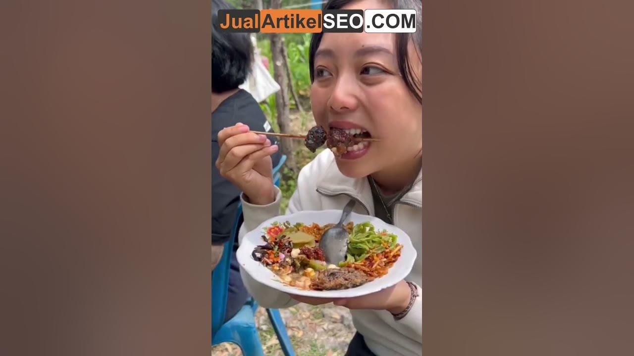 SATE DAUN SINGKONG KHAS NTT #kuliner #jajanan #kulinerntt