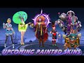 MOBILE LEGENDS NEW COLOURED SKIN - UPCOMING PAINTED SKIN | YAHANU GAMER