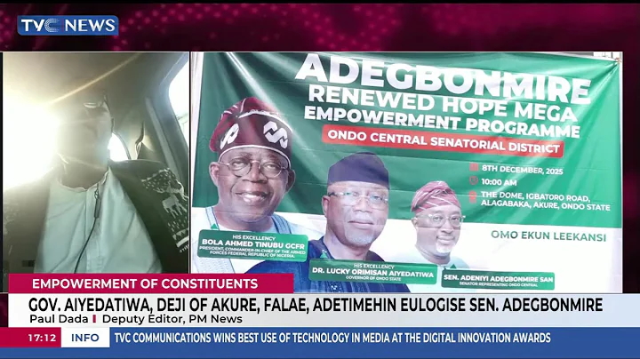 Gov Aiyedatiwa, Deji Of Akure, Falae, Adetimehin Commend Senator Adegbonmire