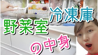 【冷蔵庫収納】野菜室・冷凍庫を紹介！