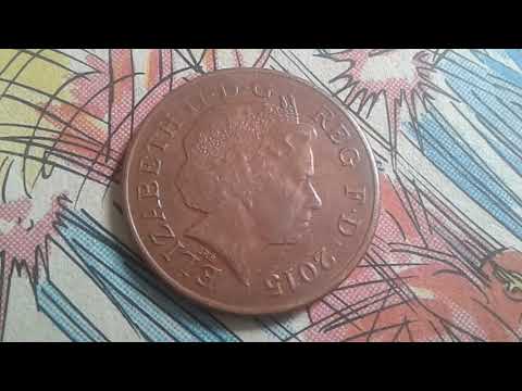$ 17.000 For This Valuable Coin Error Find 2 Pence 2015 Elizabeth II 5e Effigie Coin Value