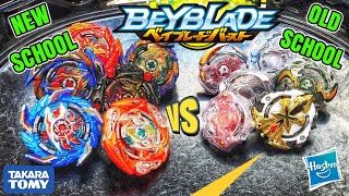 Beyblade Burst *OLD SCHOOL vs NEW SCHOOL* Battles / SuperKing (Sparking) vs Original Burst Beys screenshot 3