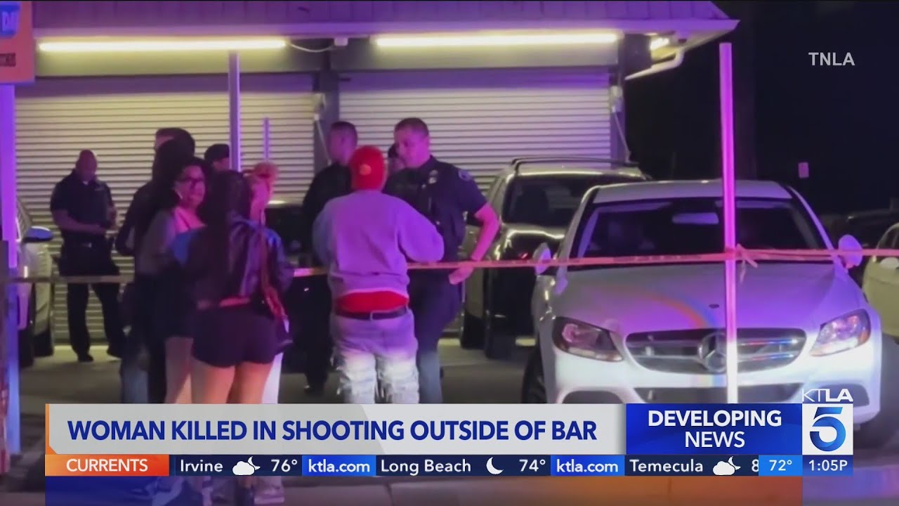 Woman killed in Hawthorne shooting, suspect at large - YouTube