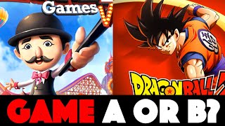 [Indie Game A or B vote] Carnival Games VS Dragon Ball Z (link in description) screenshot 5