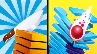 Famous Stack ball Vs Slice it all New Update All Levels GamePlay Walkthrough 4K Wealth