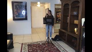 Audrey Diaz Singing Rumour Has It Cover