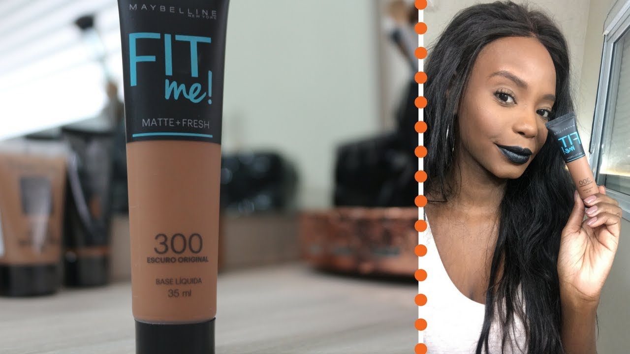 Base Maybelline - Fit Me | Pele Negra