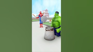 Spider-man & Hulk Prank for Scary Teacher Family #scaryteacher3d