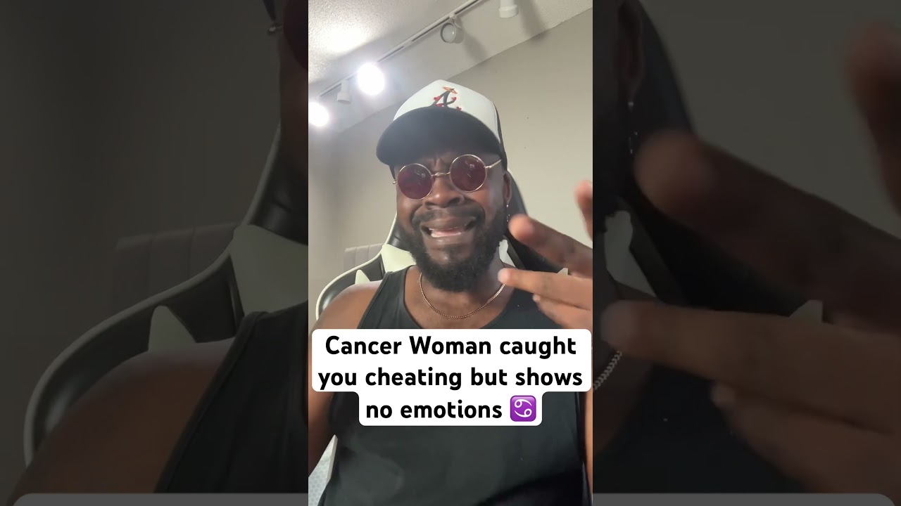 Cancer woman caught you cheating but shows no emotions #cancerzodiac #cancerastrology #zodiacsigns