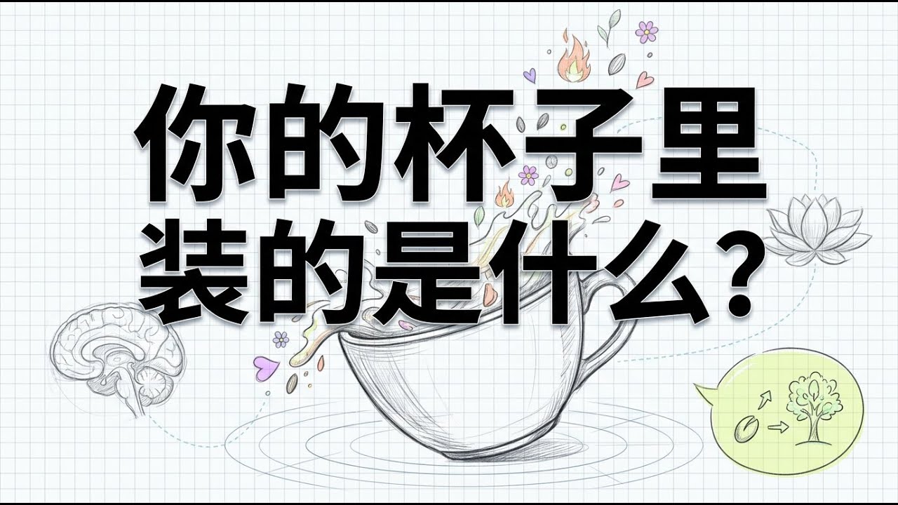 你的杯子里装的是什么 | 深度拆解情绪底层的运行逻辑 | 王利杰修行故事系列