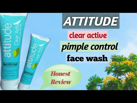 attitude clear active face wash