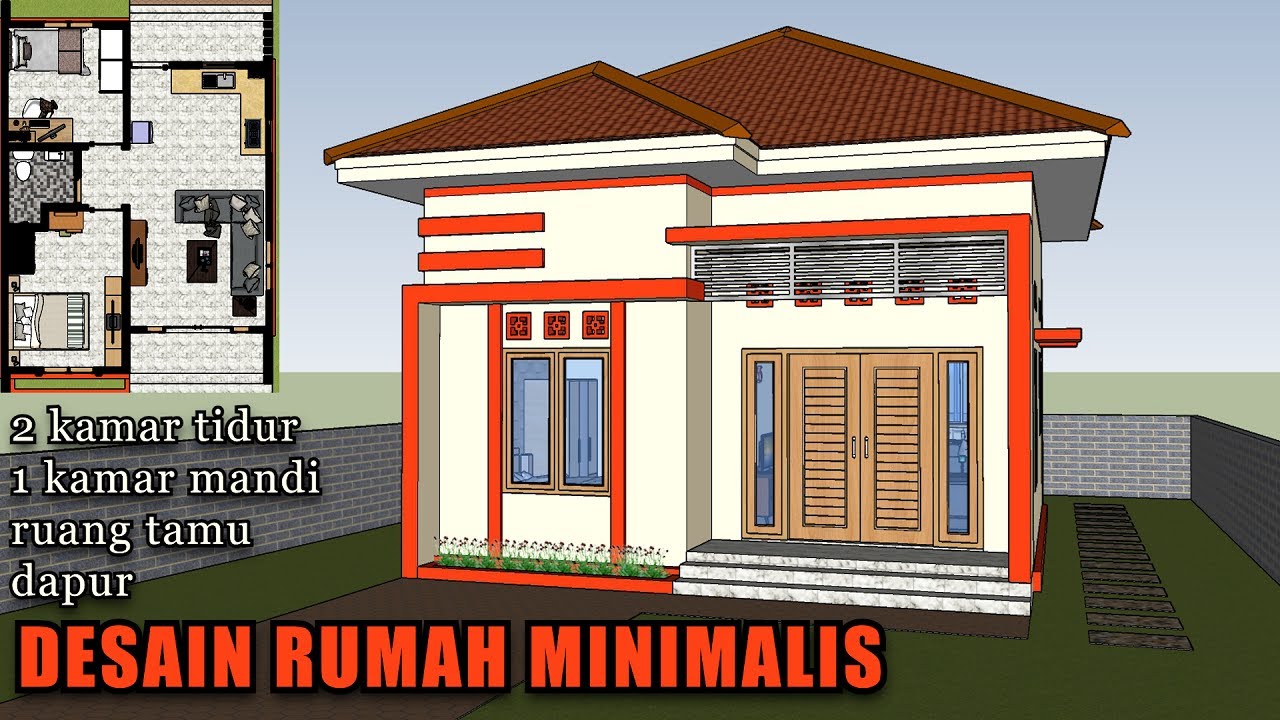 Info Terkini Denah Rumah  Tingkat  Ukuran 5x8 