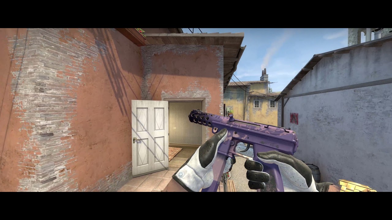 Tec 9 Sandstorm Factory New Showcase CS:GO (3440x1440 res 21:9)