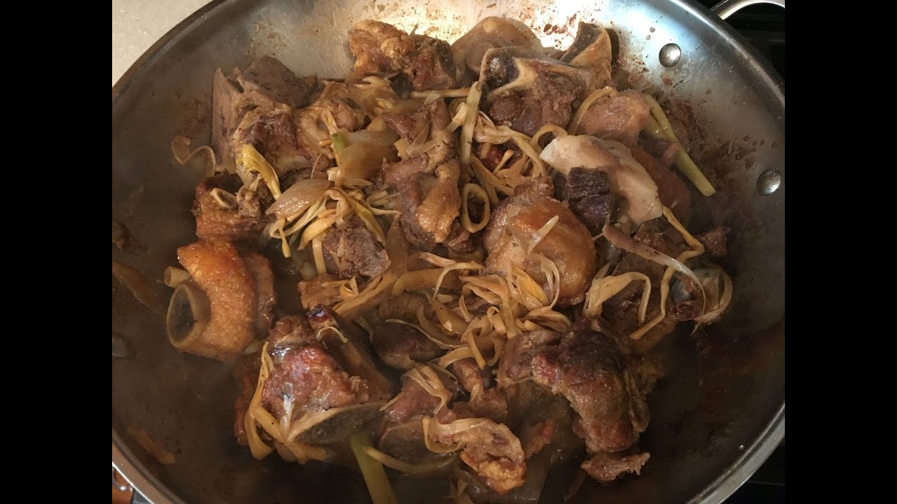 “Pork Adobo after Air Fryer with Dried Lilly Flower” YouTube