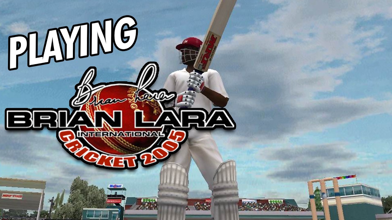 PLAYING BRIAN LARA INTERNATIONAL CRICKET 2005!... (PS2)