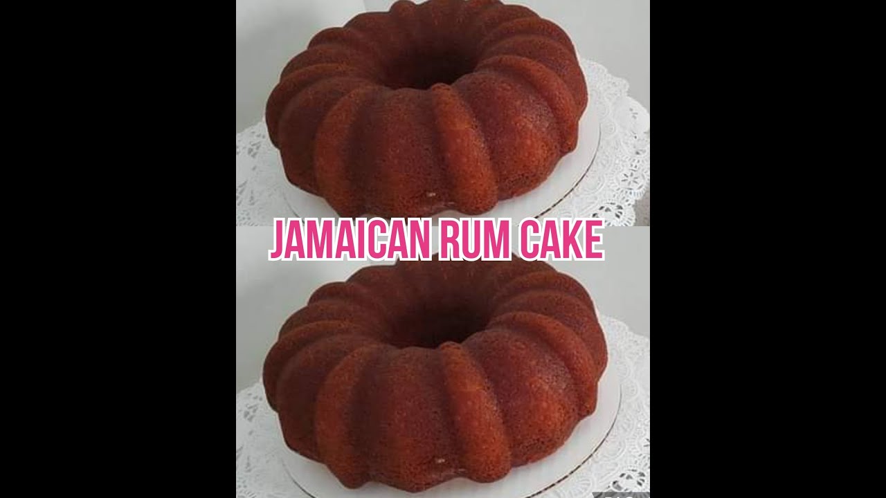 Jamaican Rum Cake Recipe YouTube