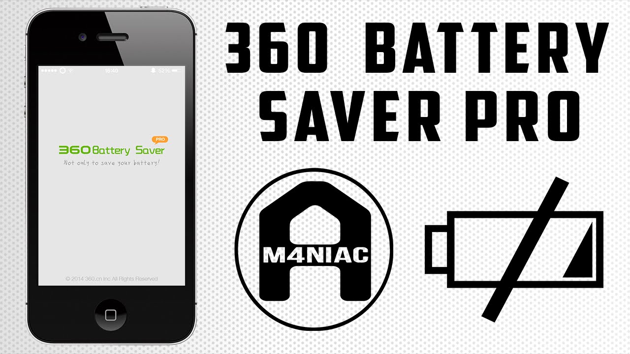 Mejora la batería de tu dispositivo 360 Battery Saver Pro iOS