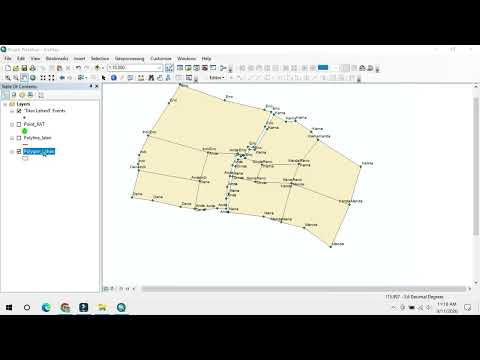Membuat Polygon pada Arcmap